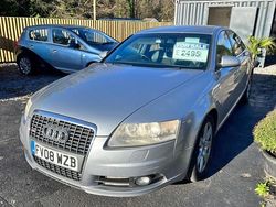 Silver Used 2008 Audi A6 S-Line Sedan | £2,495 (Fair price)