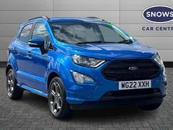 Blue Used 2022 Ford Ecosport ST-Line SUV | £11,659 (Good price)