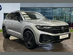 Silver Used 2025 VW Touareg Black Edition SUV | £52,990 (Fair price)
