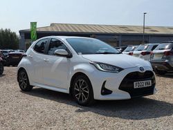 White Used 2022 Toyota Yaris Hybrid Design Hatchback | £14,990 (Good price)