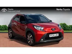Red Used 2024 Toyota Aygo Hatchback | £13,809 (Fair price)