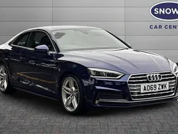 Blue Used 2019 Audi A5 S-Line Coupe | £16,299 (Good price)