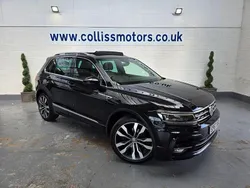 Black Used 2017 VW Tiguan R-line SUV | £16,995