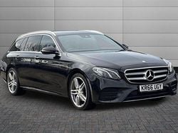 Black Used 2017 Mercedes E220 AMG Line Premium Estate | £13,990 (Fair price)