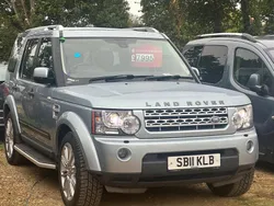 Silver Used 2011 Land Rover Discovery 4 HSE SUV | £7,995 (Good price)