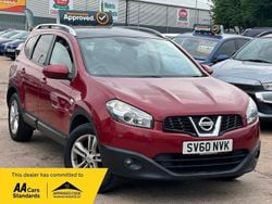 Red Used 2010 Nissan Qashqai +2 N-TEC SUV | £4,475 (Fair price)
