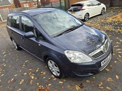 Blue Used 2009 Vauxhall Zafira MPV | £1,995 (Good price)