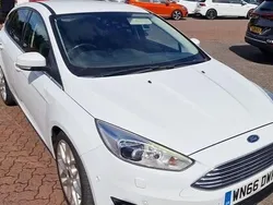 Frozen white Used 2016 Ford Focus Titanium X Hatchback | £7,575 (Fair price)