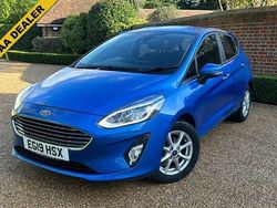 Blue Used 2019 Ford Fiesta Zetec Hatchback | £7,412 (Fair price)