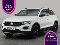 White Used 2021 VW T-Roc Black Edition SUV | £20,956 (Fair price)