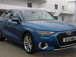 Blue Used 2021 Audi A3 Sportback e-tron Sport Hatchback | £14,699 (Fair price)
