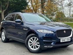 Blue Used 2017 Jaguar F-Pace Prestige SUV | £12,995 (Fair price)