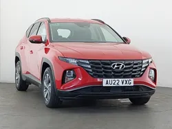 Red Used 2022 Hyundai Tucson SE SUV | £18,498 (Fair price)