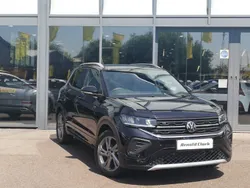 Black New 2024 VW T-Cross R-line SUV | £25,998 (Fair price)
