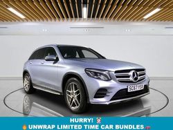 Silver Used 2017 Mercedes GLC250 AMG line Estate | £15,399 (Good price)
