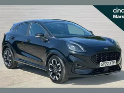Black Used 2022 Ford Puma ST-Line X SUV | £18,844 (Fair price)