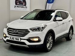 White Used 2016 Hyundai Santa Fe Premium SE SUV | £10,990 (Fair price)