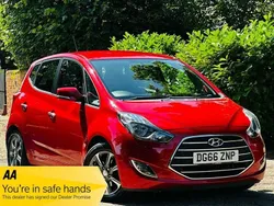 Red Used 2016 Hyundai ix20 SE MPV | £8,290 (Fair price)