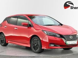 Red Used 2022 Nissan Leaf Tekna Hatchback | £11,999 (Fair price)