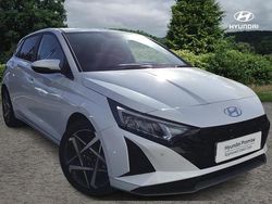 White New 2025 Hyundai i20 Premium Hatchback | £17,999 (Fair price)