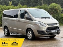 Silver Used 2018 Ford Tourneo Custom Titanium Van | £9,990