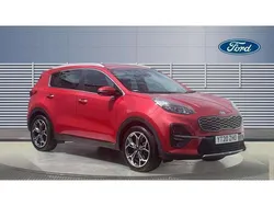 Red Used 2020 Kia Sportage GT-Line SUV | £17,300 (Fair price)