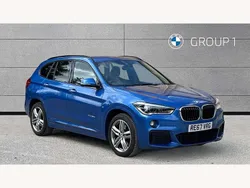Blue Used 2017 BMW X1 M Sport SUV | £14,495 (Fair price)