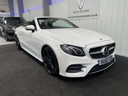 White Used 2018 Mercedes E300 AMG line Cabriolet | £18,749 (Super price)