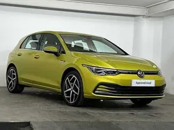 Yellow Used 2021 VW Golf VIII Style Hatchback | £17,995 (Fair price)