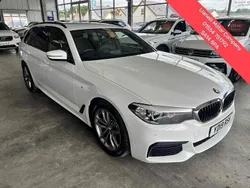 White Used 2019 BMW 520 M Sport Estate | £20,995 (Fair price)