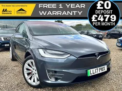 Silver Used 2016 Tesla Model X SUV | £26,990 (Expensive)