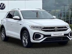 White Used 2024 VW T-Roc R-line SUV | £26,295 (Fair price)