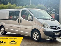 Silver Used 2011 Vauxhall Vivaro Sportive Van | £6,490 (Expensive)