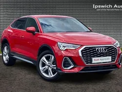 Red Used 2023 Audi Q3 S-Line SUV | £31,664 (Fair price)