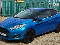 Blue Used 2015 Ford Fiesta Titanium Hatchback | £3,499 (Good price)