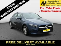 Blue Used 2020 Mercedes A180 Executive Hatchback | £14,895 (Good price)