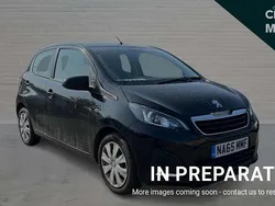 Black Used 2016 Peugeot 108 Active Hatchback | £9,821 (A bit pricey)