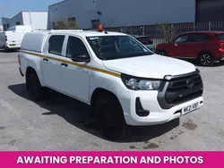 White Used 2021 Toyota HiLux Active Pickup | £22,494 (Fair price)