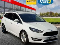 White Used 2016 Ford Focus Titanium Estate | £7,565 (Fair price)