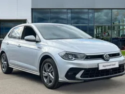 Reflex silver metallic Used 2025 VW Polo R-line Hatchback | £21,979 (Fair price)
