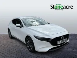 White Used 2019 Mazda 3 Inclusive Hatchback | £16,495 (A bit pricey)