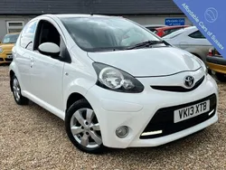 White Used 2013 Toyota Aygo Hatchback | £4,695 (Fair price)