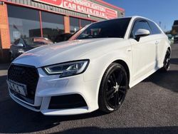 White Used 2016 Audi A3 S-Line Hatchback | £11,990 (A bit pricey)