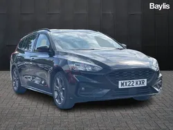 Black Used 2022 Ford Focus ST-Line Estate | £14,932 (Fair price)