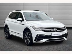 Pure white Used 2023 VW Tiguan R-line Edition SUV | £29,895 (Fair price)