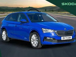 Blue Used 2021 Skoda Scala SE L Hatchback | £14,195 (Fair price)