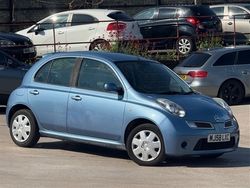 Blue Used 2008 Nissan Micra Acenta Hatchback | £3,990 (A bit pricey)