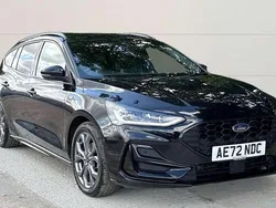 Black Used 2022 Ford Focus ST-Line Estate | £14,502 (Fair price)