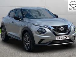 Silver Used 2024 Nissan Juke N-Connecta SUV | £18,839 (Fair price)
