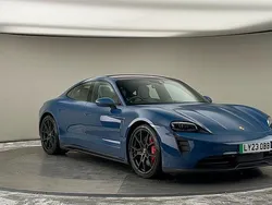 Blue Used 2023 Porsche Taycan Performance Package Sedan | £60,300 (A bit pricey)